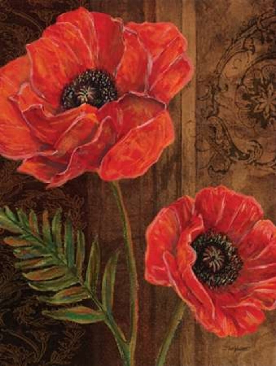 Poppy Portrait II Poster Print by Todd Williams - Item # VARPDXTWM041